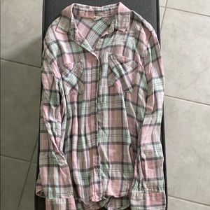 Plaid long sleeve